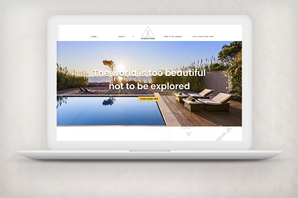 Luxury travel and accommodation website