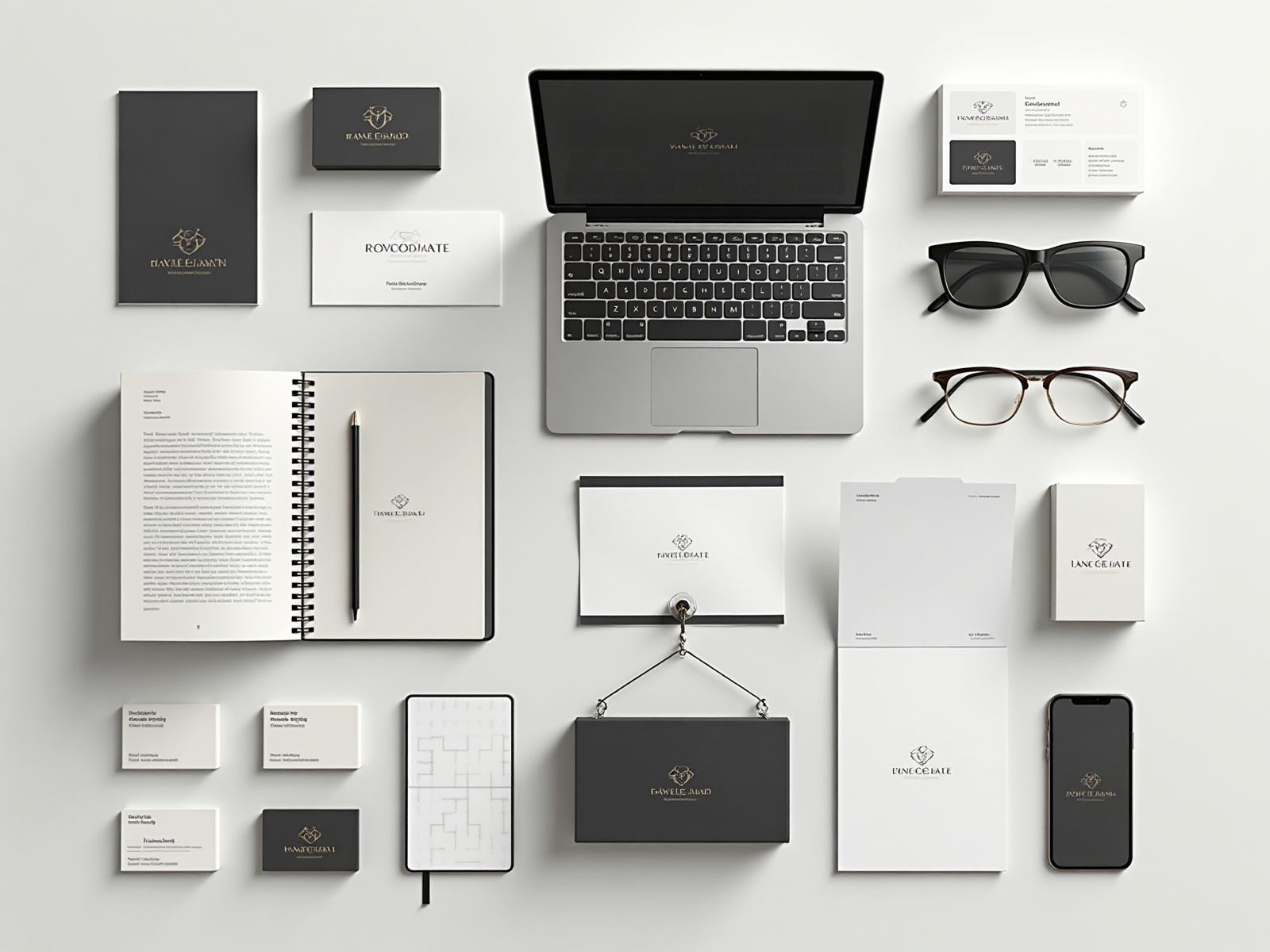 Comprehensive brand identity system